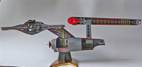 Star Trek Uss Enterprise Cutaway February 2013 Finescale Modeler
