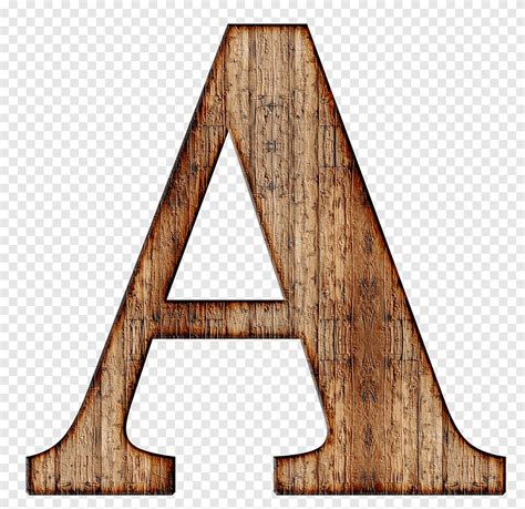 Brown A Illustration Wooden Capital Letter A Alphabet Png Pngegg