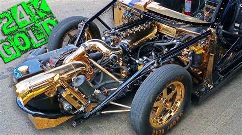 The Million Dollar Heart Attack 24k Gold Car Turbo And Stance