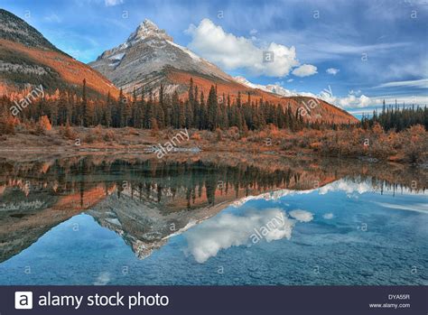 North America Canada Alberta Banff National Park Landscape