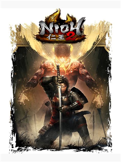 Nioh 2 Game Classic Poster For Sale By Warninglap Redbubble