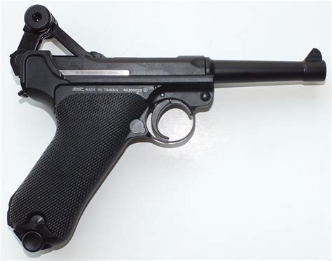 Kwc P08 Luger Blowback Pull The Trigger