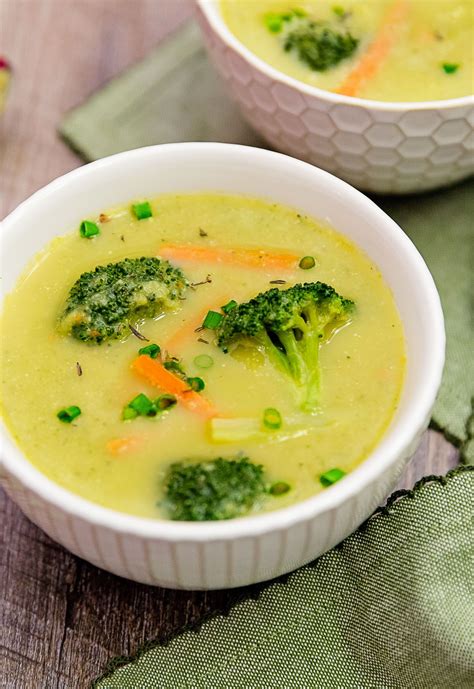 Creamy Broccoli Cauliflower Soup Monkey And Me Kitchen Adventures
