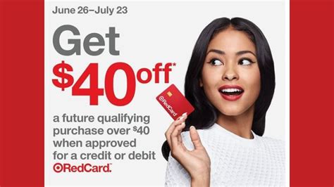 40 Off 40 At Target W New Redcard Debit Card Laptrinhx News