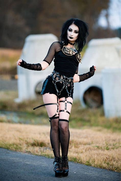 Theblackmetalbarbie Gothicbeauty Latestmenswear Gothicwear Gothic Fashion Goth Model