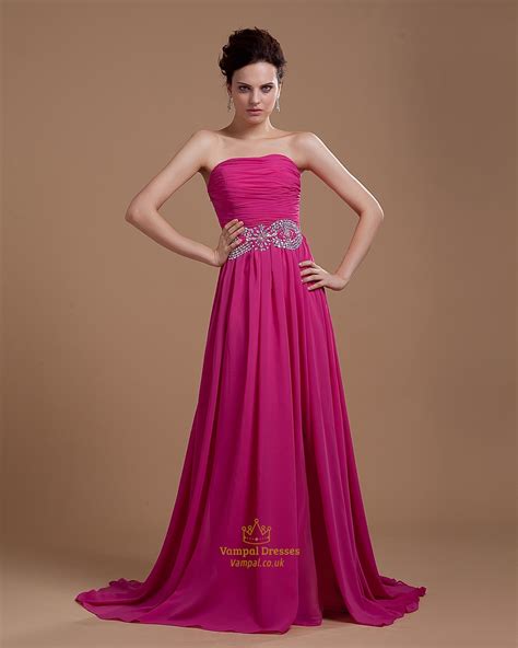 Buy Hot Fuchsia Prom Dress In Stock