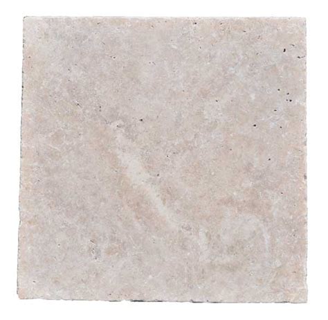 Premium Select 16x16 Ivory Tumbled Travertine Pavers New Year Sale