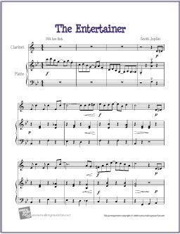 Download sheet music for jazz. The Entertainer (Joplin) | Sheet music, Free sheet music, Trumpet sheet music