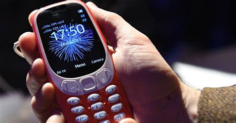 Neuauflage Des Handy Klassikers Das Nokia 3310 Feiert Sein Comeback