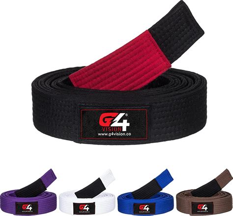 Buy G4 Vision Jiu Jitsu Belt Bjj Belts Brazilian Adult A1 A2 A3 A4
