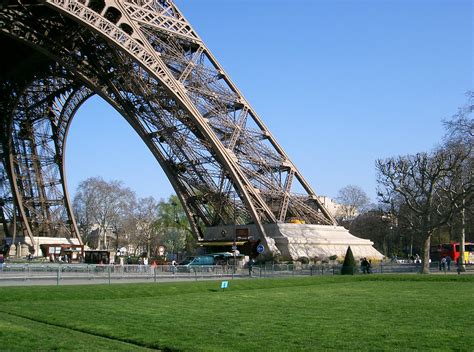 Eiffel Tower Base Malcolm Wade Flickr