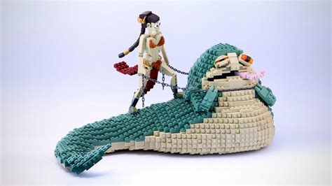 Princess Leia Kills Jabba The Hutt Scene Immortalized Forever In Lego