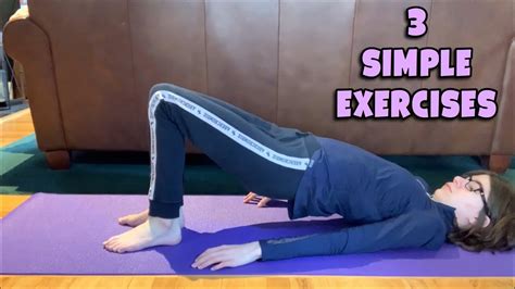 3 Easy Scoliosis Exercises Youtube