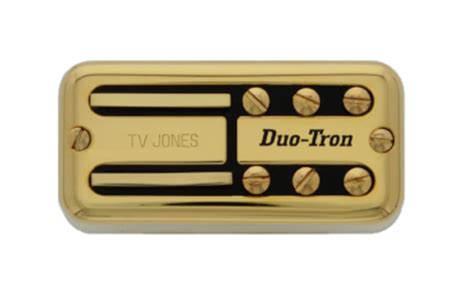 Tv Jones Paul Yandell Duo Tron Universal Mount Gold Bridge Pickup Pyb