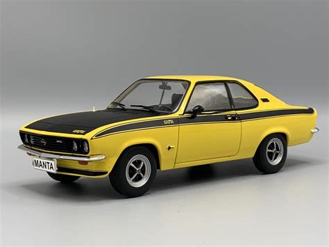 Opel Manta A Coupe Gte Gte Gelb Schwarz 1974 Yellow