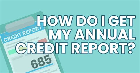 How Do I Get My Free Annual Credit Report Net Pay Advance