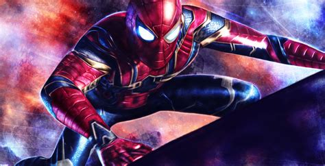 Avengers Infinity War Spider Man By P1xer On Deviantart