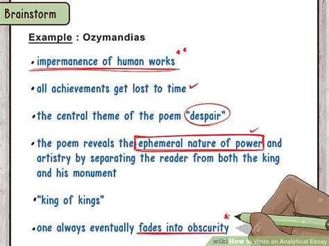 The topic sentence should be followed by background information,. How to Write an Analytical Essay: 15 Steps (with Pictures)