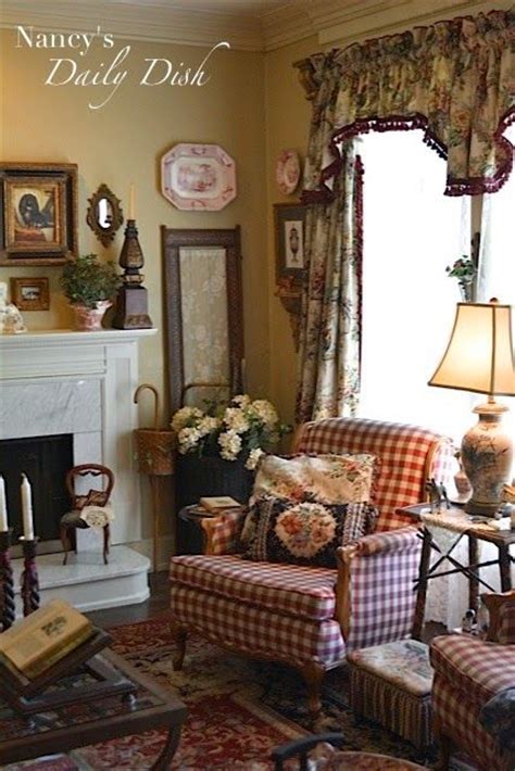 Nancys Daily Dish English Cottage Living Room Before