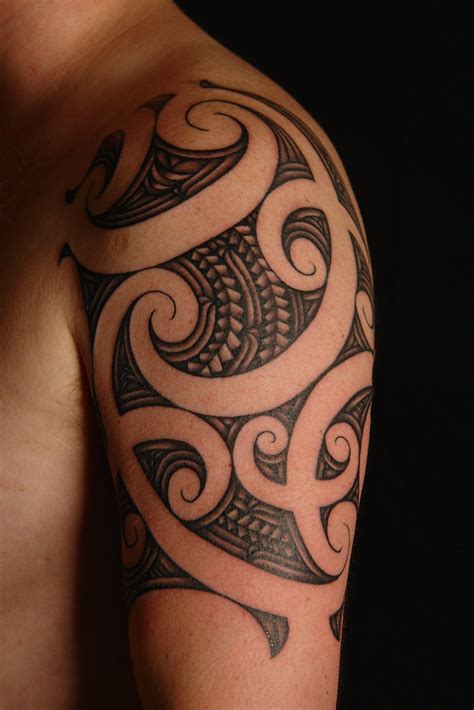 Maori Half Sleeve Tattoo Koru Tattoo Flickr
