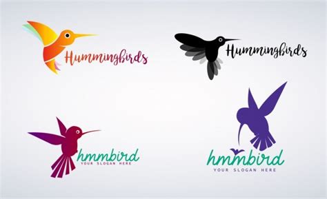 printable hummingbird stencils  vector