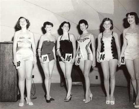 Org Vintage Semi Nude Large X RP Beauty Contest Ontario Swimsuits EBay