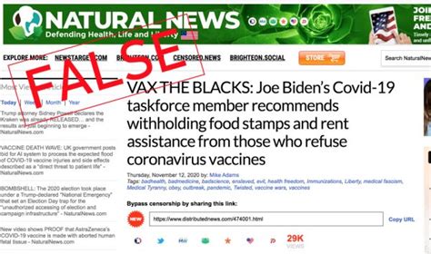You can visit your state or local health department's website to look for the latest local information on testing. Biden Adviser Didn't Propose Requiring COVID-19 Vaccine ...