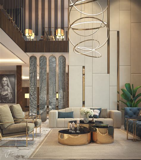 Hall Design On Behance Luxury Living Room Design Hall Design Living