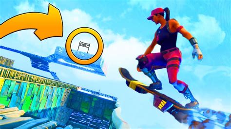 Worlds Best Hoverboard Race Track Fortnite Save The World Youtube