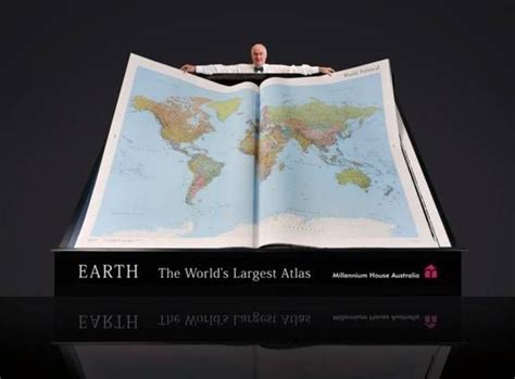 Earth Platinum Limited Edition The Largest Atlas In The World