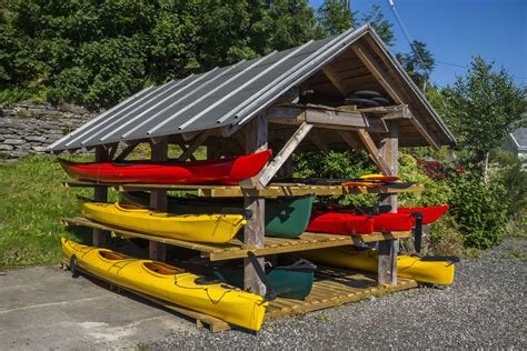 8 Different Kayak Storage Ideas Get That Thing Off The Ground