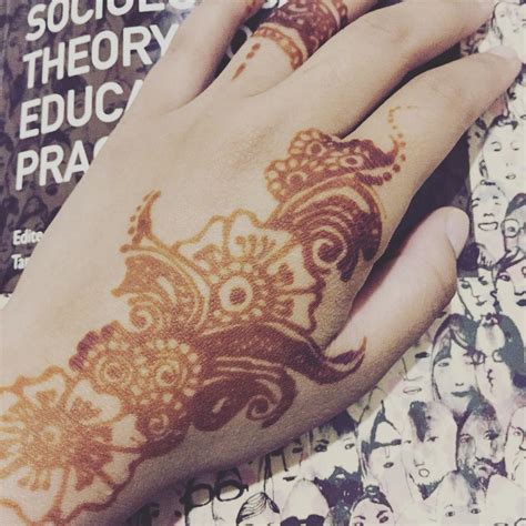 Mix And Match Of Two Designs Henna Hand Tattoo Hand Tattoos Mehndi