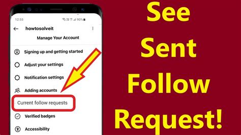 How To See Sent Follow Request On Instagram New Update And Cancel Them