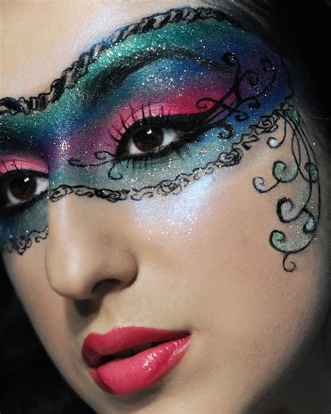Amazing Masquerade Mask Makeup Masquerade Makeup Makeup