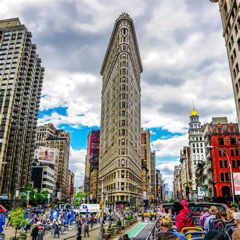 El Edificio Flatiron Originalmente El Edificio Fuller En La Ciudad De