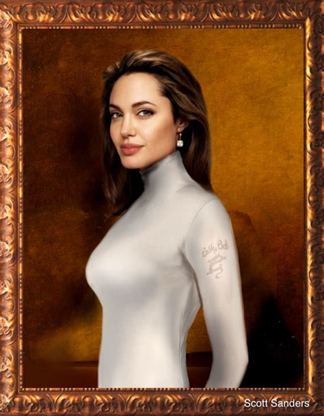 Angelina Jolie By Cautionstudio On Deviantart