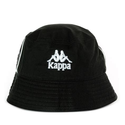 Kappa Bucket Hat Eddi Black Black Clothes And Accesories Caps