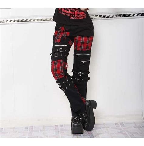 New Gothic Punk Pants Visual Rock Casual Trousers Punk Outfits