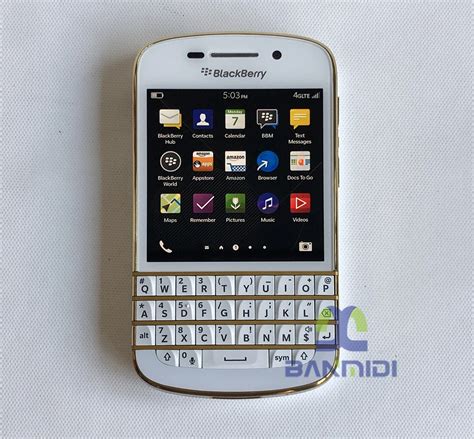 Blackberry Q10 4g Lte Mobile Cell Phone 2gb Ram 16gb Rom 8mp Qwerty