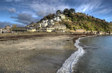 The Beach At East Looe Cornwall This Is Looe In The South Flickr