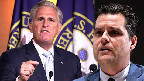 Kevin Mccarthy Blasts Matt Gaetz And Other Republicans In Newly