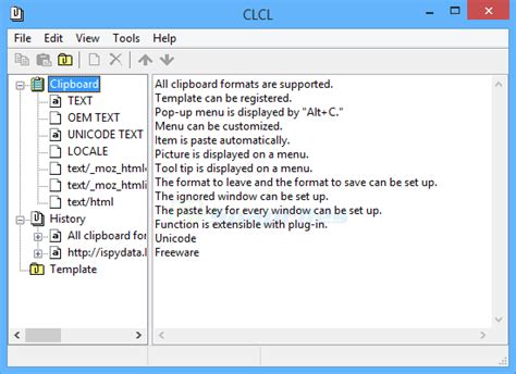 Clcl is clipboard caching utility. CLCL - clipboard caching tool