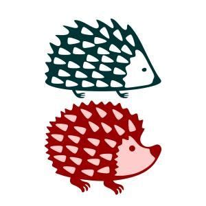 Hedgehog SVG Cuttable Design | Hedgehog, Hedgehog print, Hedgehog art