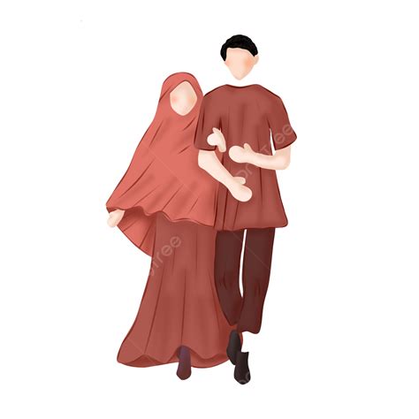 Gambar Pasangan Suami Istri Muslim Jalan Jalan Muslim Pasangan Nikah