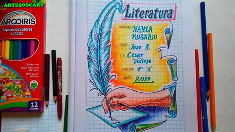Dibujos Caratula De Lenguaje Y Literatura Dibujos De Ninos