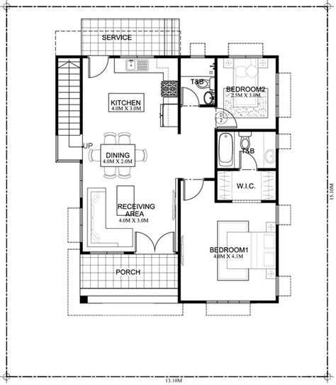 Modern Minimalist Floor Plans Floorplansclick