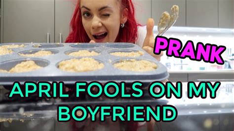 April fool's day has arrived, and millions are set to play practical jokes on their unwitting loved ones. APRIL FOOLS PRANK ON BOYFRIEND ! - YouTube
