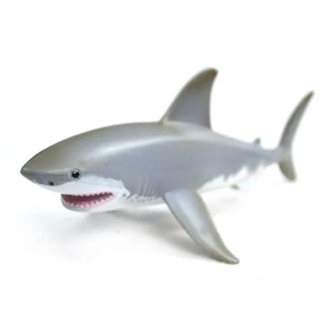 Ocean Sea Life Simulation Animal Model Sets Man Eating Shark Great