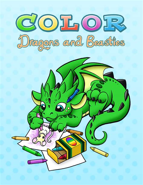 Dragons And Beasties Coloring Book By Dragonsandbeasties On Deviantart