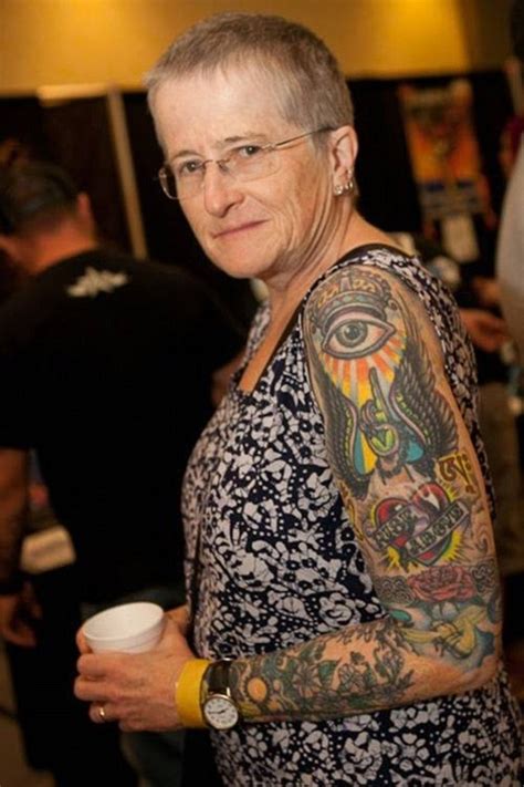 Pensioners Show Off Skin Covered In Tattoos Daily Mail Online